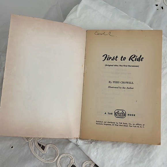 Vintage Children’s Book “Born to ride” - Picture 4 of 7